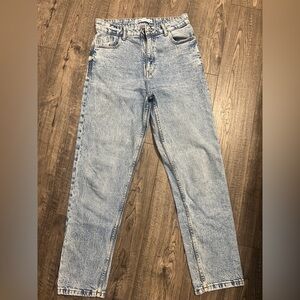ZARA ANKLE STRAIGHT JEANS